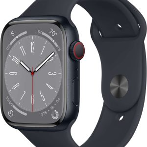 Apple Watch 8 45mm GPS Czarny (Midnight)